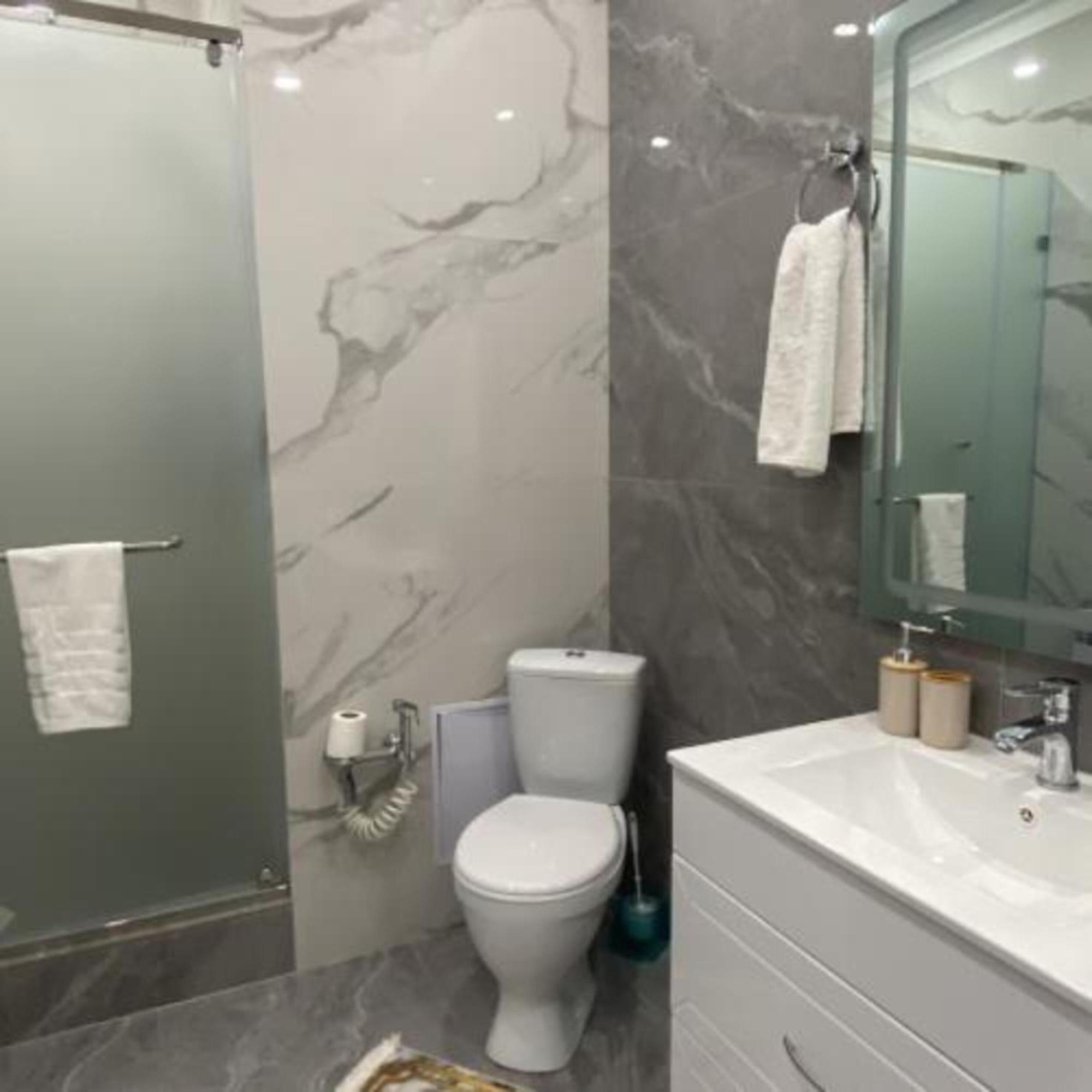 Highvill Ishim 412 Apartment Astana Bagian luar foto
