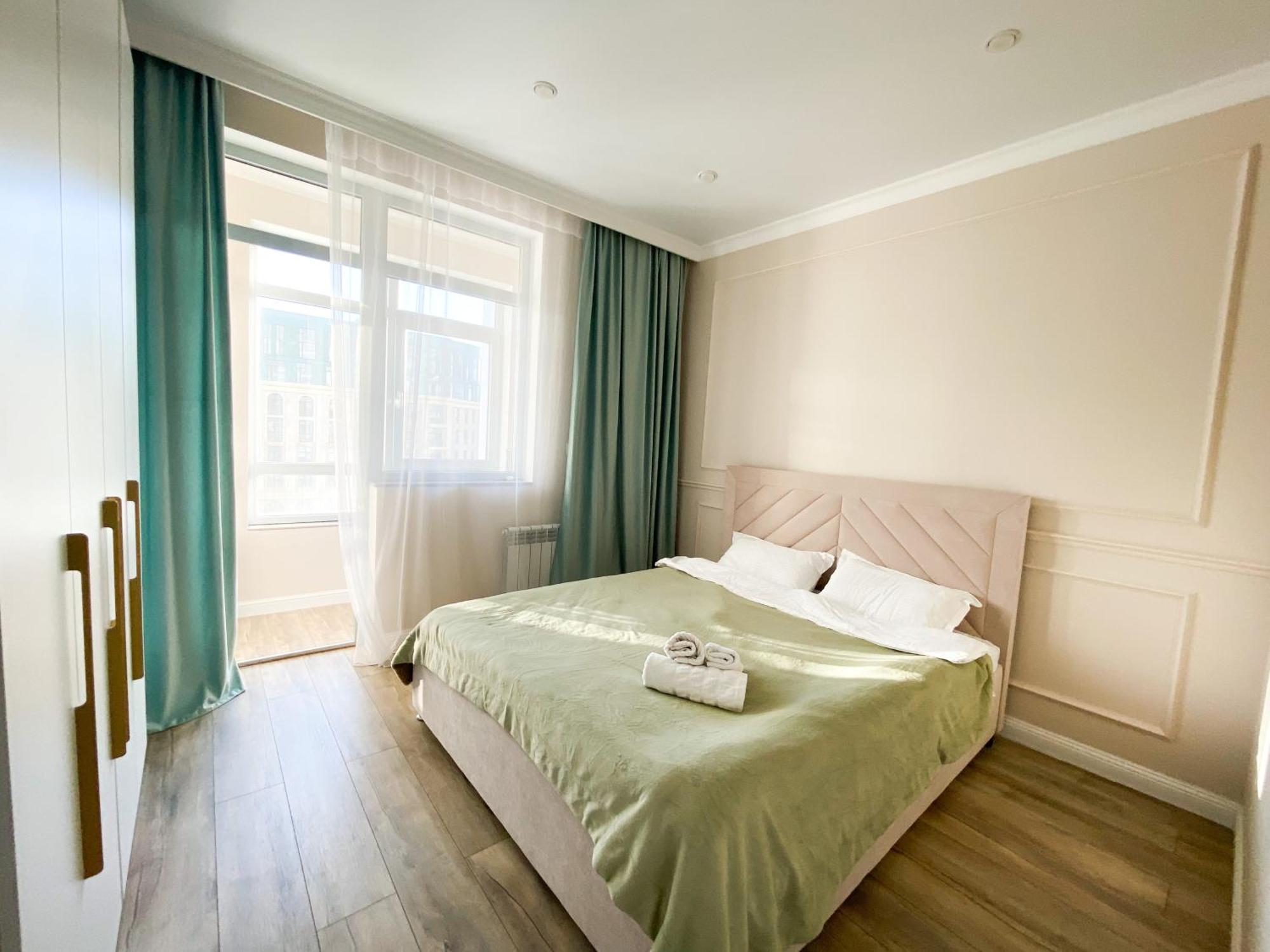 Highvill Ishim 412 Apartment Astana Bagian luar foto